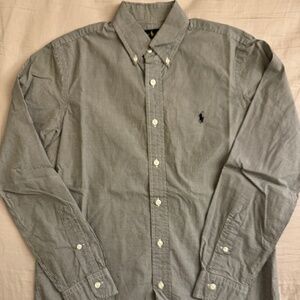 Polo Ralph Lauren Shirt (White & Black Check)
